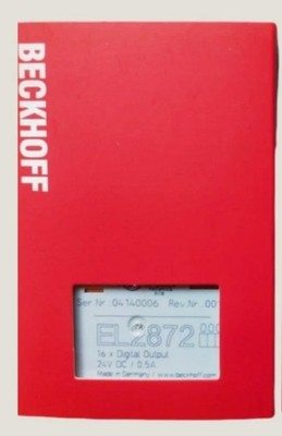 New In Box Beckhoff EL2872 PLC Module EL2872 EL2872 Free shipping
