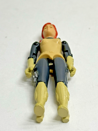 1982 Scarlett Straight Arm v1 Figure Vintage GI Joe ARAH - Afbeelding 8 van 12