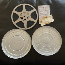 Vintage Kodak 8mm 196O Home Movies Reel EK Aluminum Film Cases 7"
