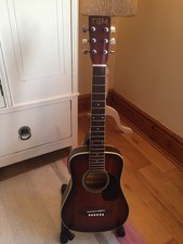 TGM  junior / travel   electro acoustic guitar compact parlour camping with bag