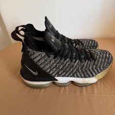 Nike LeBron XVI 16 Oreo Black White Grey Bask...