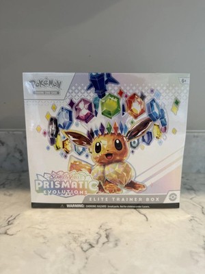 Pokemon TCG Prismatic Evolutions ETB Elite Trainer Box New Factory Sealed