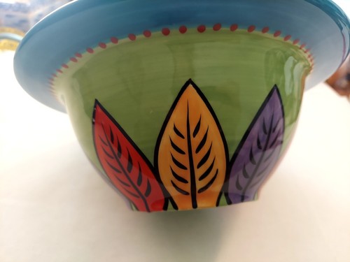 Lorrie Veasey Our Name Is Mud Bowl I Yam So Thankful For Our Stuff Turkey - Picture 10 of 11