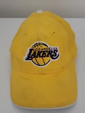 Los Angeles Lakers Vintage Yellow Cap Drew Pearson Marketing Signature Series