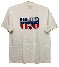 New Jersey Americans ABA Basketball T-Shirt Men’s XL Champion Vtg 1970s Graphic
