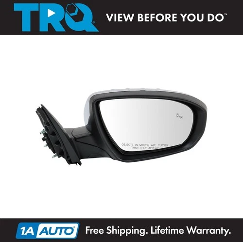 TRQ Right Mirror Power Folding, with Blind Spot Indicator Fits Kia