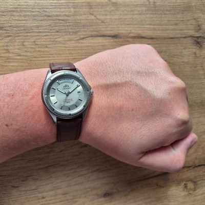 Ultra rare Orient President day date Titanium Mechanical Automatic