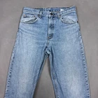 Vintage Levis Jeans Mens 30x32 Blue 90s Made USA Denim Pants Faded (Tag32x32)