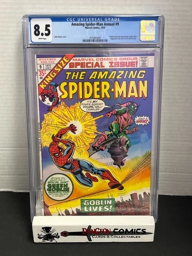 The Amazing Spider-Man Annual # 9 CGC 8.5 Marvel 1973 Classic Cover [GC26]