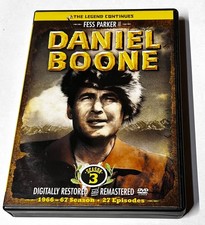 Daniel Boone: Season 3 DVD Set VG