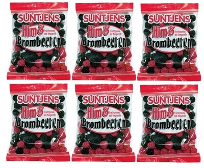 6 x Suntjens Him&Brombeeren a 310 g Himbeer und Brombeer