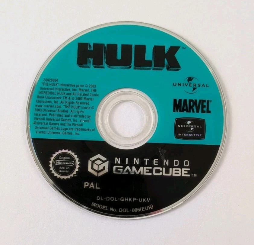 Hulk  - Nintendo Gamecube *DISC ONLY - PAL* - image 1 of 1