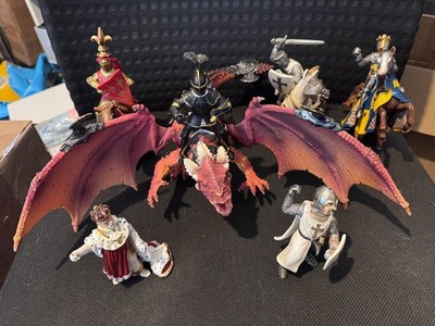 Schleich Eldrador 70100 Drachenreiter Roter Drache Ritter