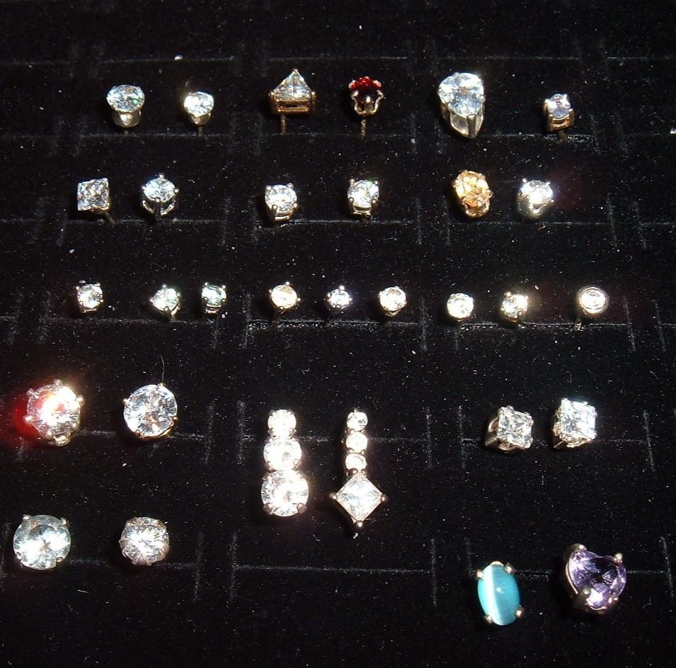 31 SOLID 925 STERLING SILVER MIXED GEMSTONES SING… - image 8