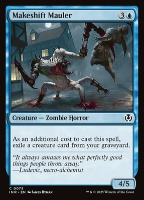 Makeshift Mauler - Foil - Innistrad Remastered #73 MTG Magic The Gathering