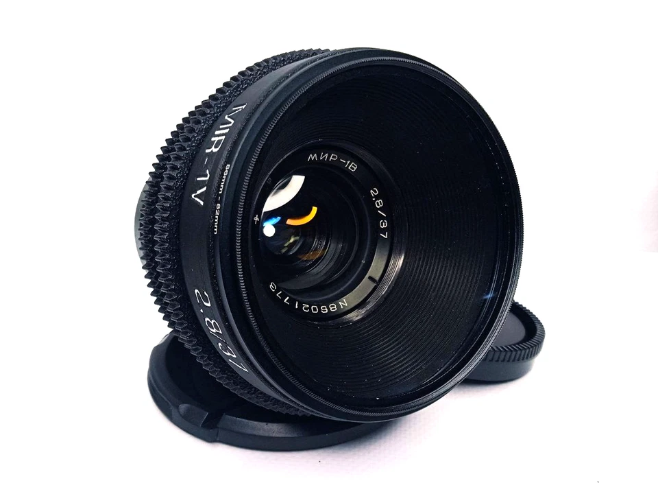 Mir 1b 1v 2.8 / 37mm REHOUSE BLACK BOKEH lens Cinemod Sony E-Mount - Image 3 of 4