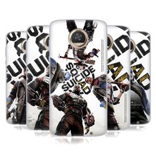 ESCUADRÓN SUICIDA: MATAR A LA LIGA DE LA JUSTICIA KEY ART FUNDA DE GEL SUAVE PARA TELÉFONOS MOTOROLA