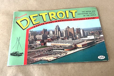 Dynamic Detroit  "A Color Story In Beautiful Natural Color"  Brochure