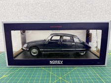 Modellino auto Norev Citroen DS 23 Pallas Orient Blue 1974 scala 1/18 pressofuso 181723
