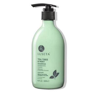 Luseta Tea Tree & Mint Shampoo Cleansing and Soothing for All Hair Types Nour...