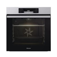 Hisense 77 Liter, 60 Cm Einbaubackofen Mit Pyrolyse-Selbstreinigung, Edelstahl