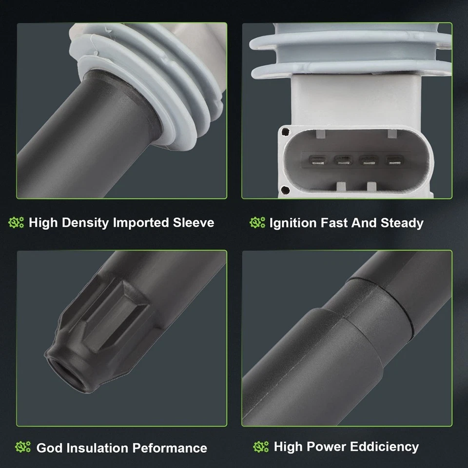 6 para Porsche Cayman 2014 2015 2016 3,4 L H6 bobina de encendido y bujía Foto 3 de 4