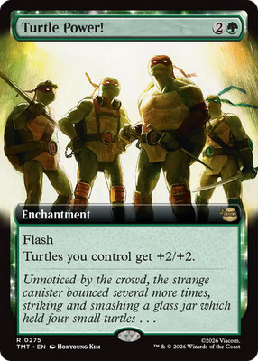 Turtle Power! (REGULAR) x1 - MTG Teenage Mutant Ninja Turtles TMT #275