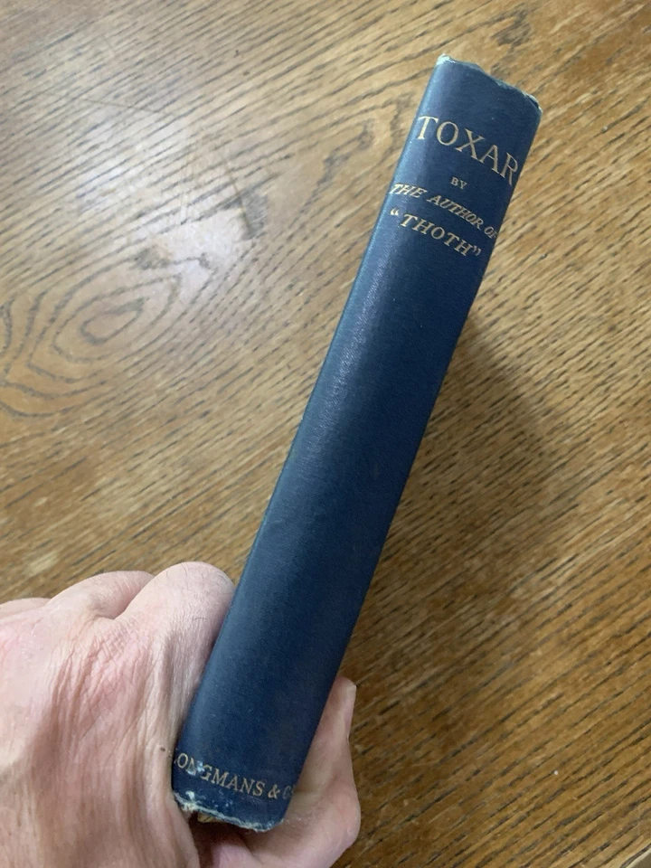 Toxar, a Romance. by the Author of "Thoth" [J. S. Nicholson] 1890 1st Ed Fantasy - Image 4 of 4