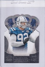 2013 Crown Royale #110 Bjoern Werner RC Indianapolis Colts Rookie CARD. rookie card picture