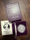 1989-S American Silver Eagle Proof 1 oz .999 Fine Silver $1 OGP COA Mint