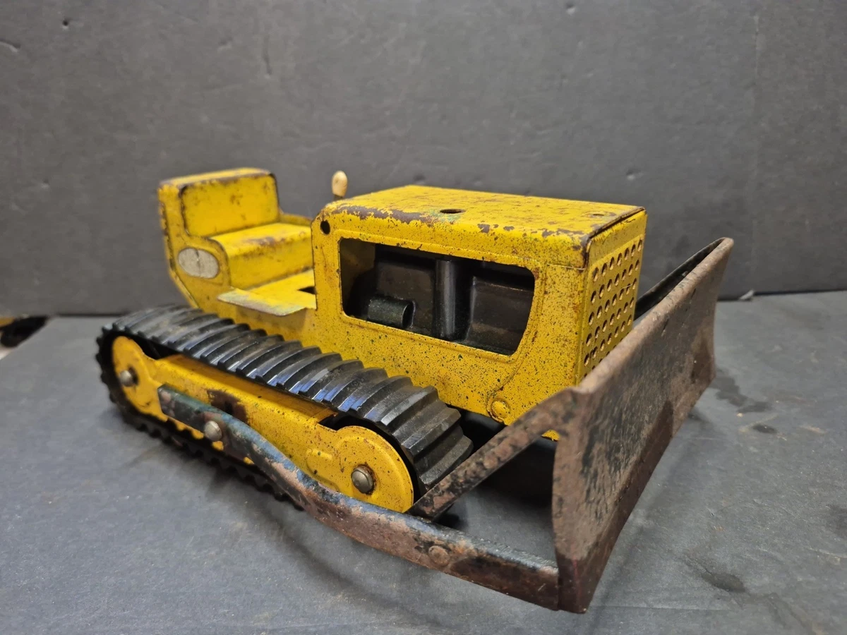 Tonka Yellow Dozer Vintage Manufacture Diecast Construction
