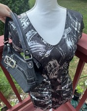 Y2K Mallcore Club Babydoll Kawaii HTF 00s Mermaidcore Goth USA Made Sz M