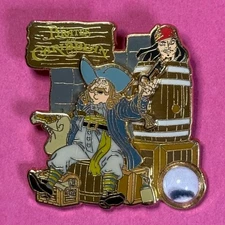 DISNEY DLR PIECE OF DISNEYLAND HISTORY 2016 PIRATES OF THE CARIBBEAN PIN LE 2000