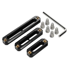 Quick Release System NATO Sliding Rail 50mm/ 70mm/ 100mm fr Camera Moniter Cage