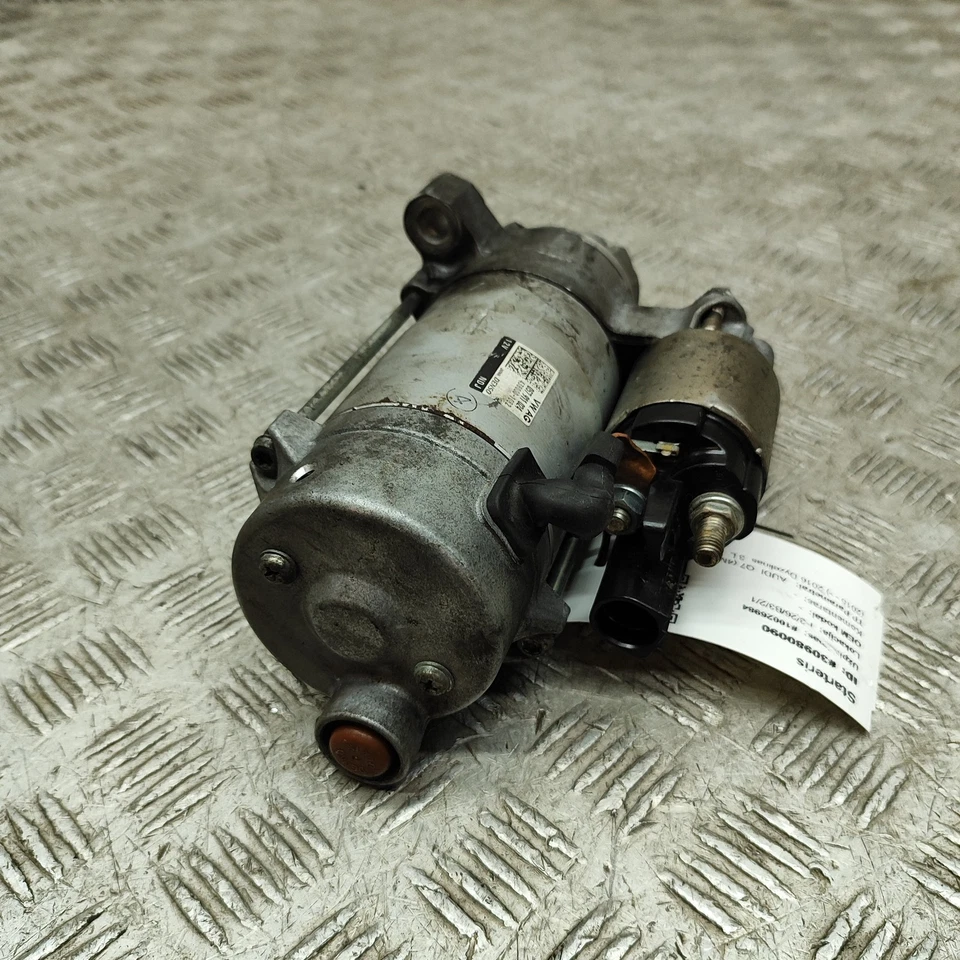 AUDI Q7 4M Starter Motor 057911024 3.0 Diesel 200kw 2016 30980090 - Image 4 of 4