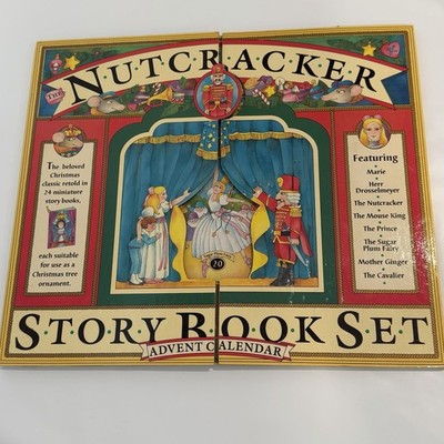 1993 Nancy Hall Nutcracker 24 Story Book Ornament Set Advent Calendar Complete!