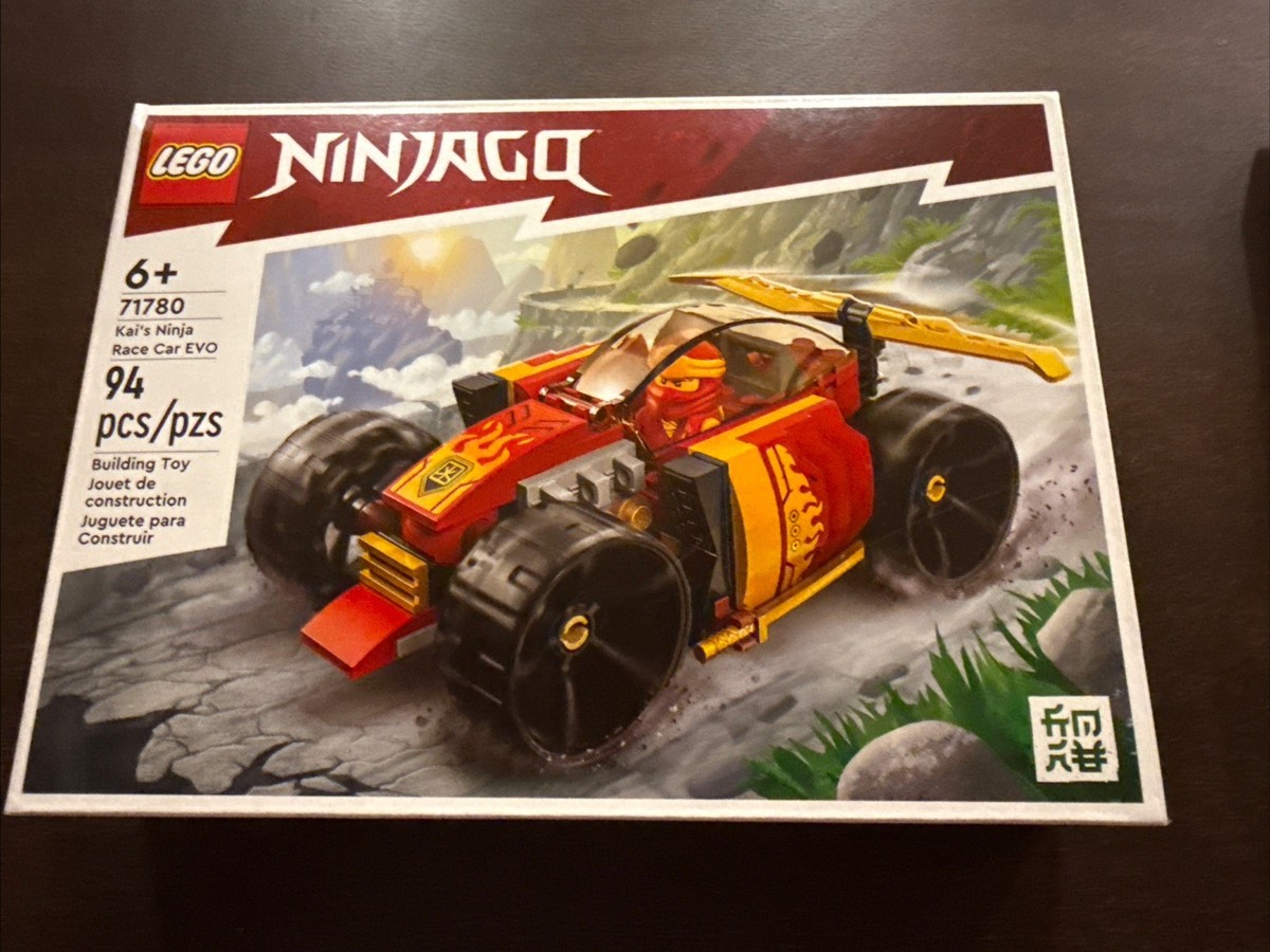 LEGO NINJAGO Kai's Ninja Race Car EVO 71780 & 30723 Cole's Car