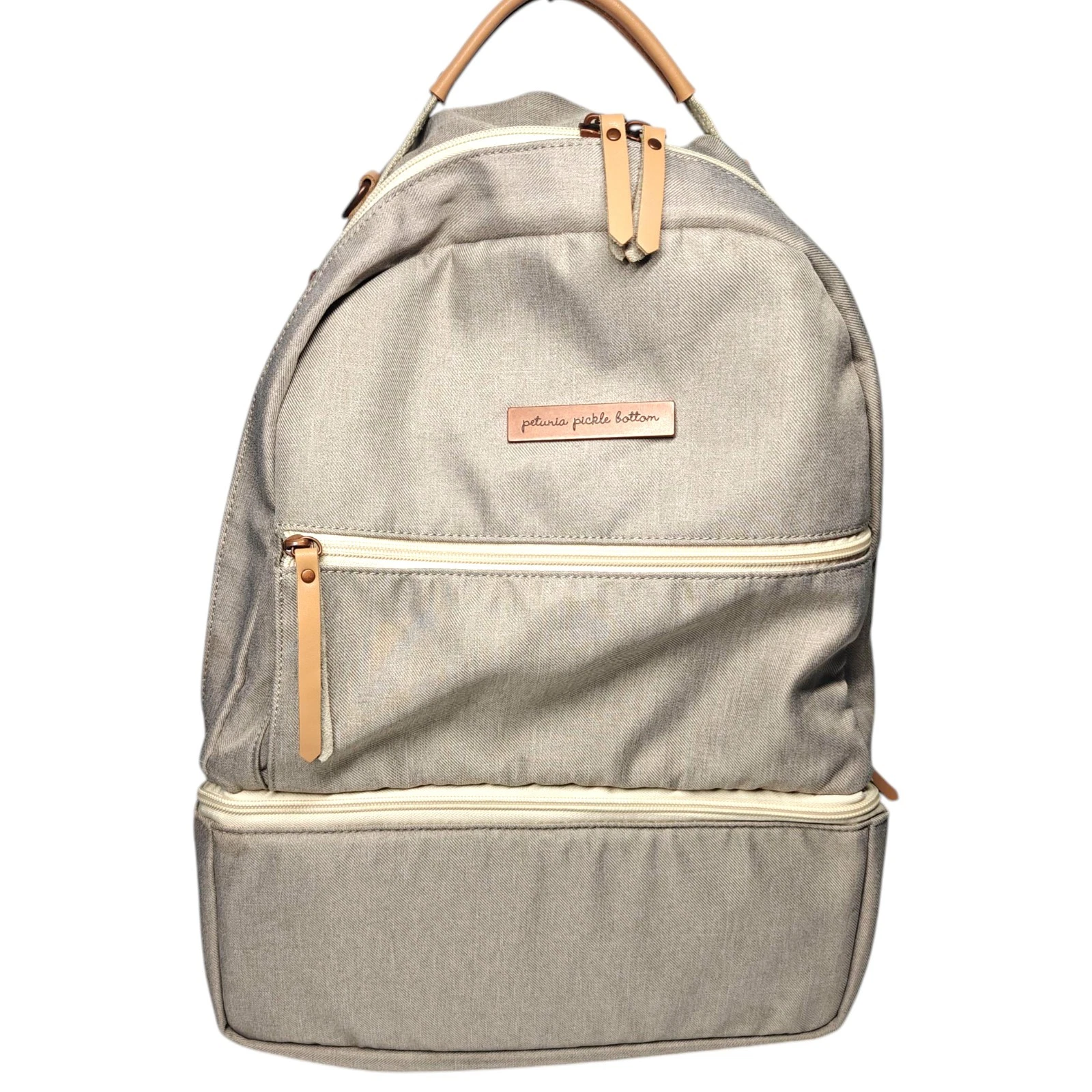 Petunia Pickle Bottom Axis Diaper Bag Brown Back Pack
