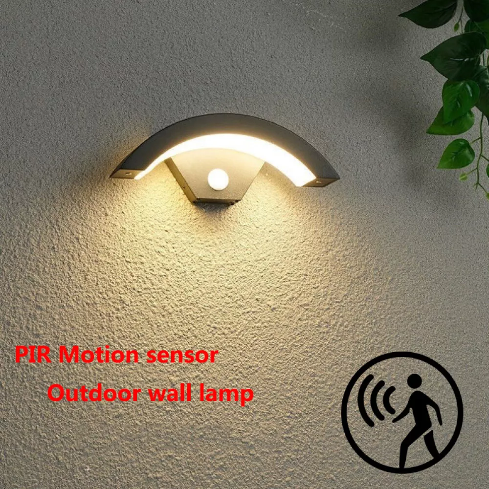 Outdoor front door light on sale with sensor