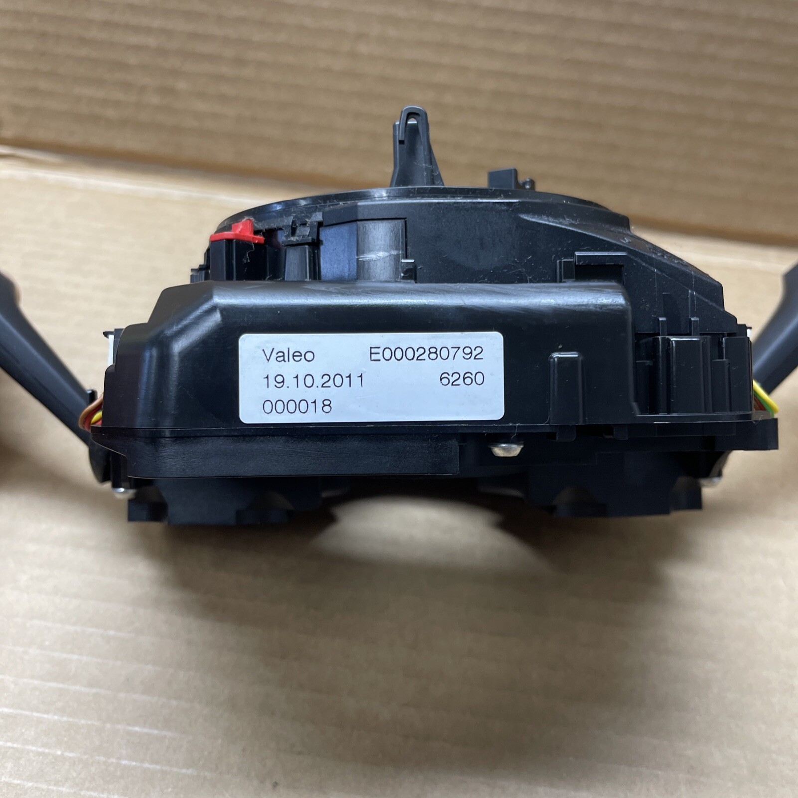 2011 F01 BMW 750li Steering Column Signal Wiper Arm Combination 