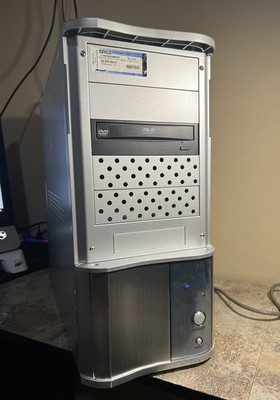 CUSTOM TOWER PC INTEL CORE 2 CPU 6320 1.86GHz 5GB 150/230GB WIN 10 Home