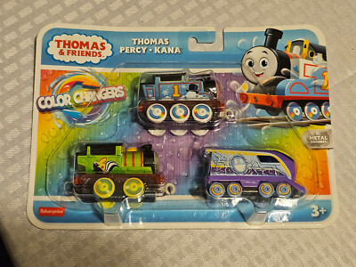 Thomas & Friends Color Changers Thomas Percy Kana Metal Engines NEW & SEALED