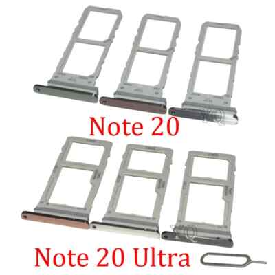 2pcs Single Dual SIM Card Adapter Drawer For Samsung Galaxy Note