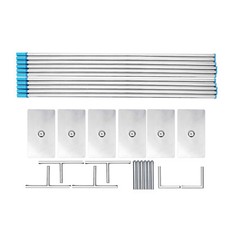 10'x50' Backdrop Stand Pipe Kit,Background Support System Curtain Frame HOT NEW