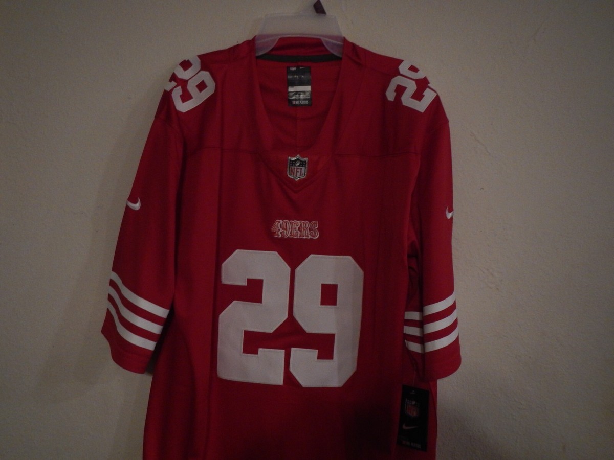 TALANOA HUFANGA SF 49ERS Football Jersey RED Men's ( 3XL ) | eBay