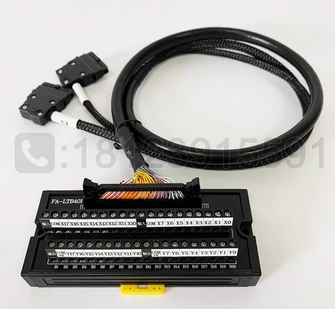 New In Box MITSUBISHI FA-LTB40P Termimal + Cable for FX5UC - Image 2 of 4