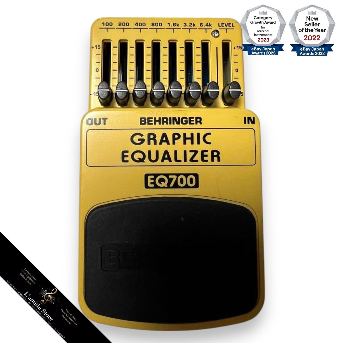 Behringer ギターエフェクターセット TO800 EQ700 DR600 Behringer ギターエフェクターセット TO800 EQ700 DR600