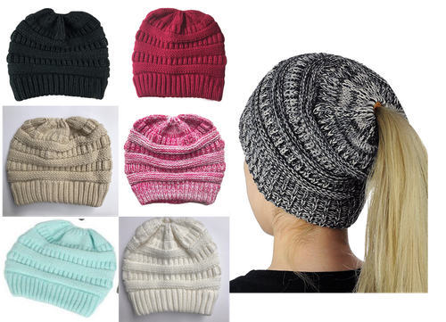 Warm Soft Knit Hat Cap 