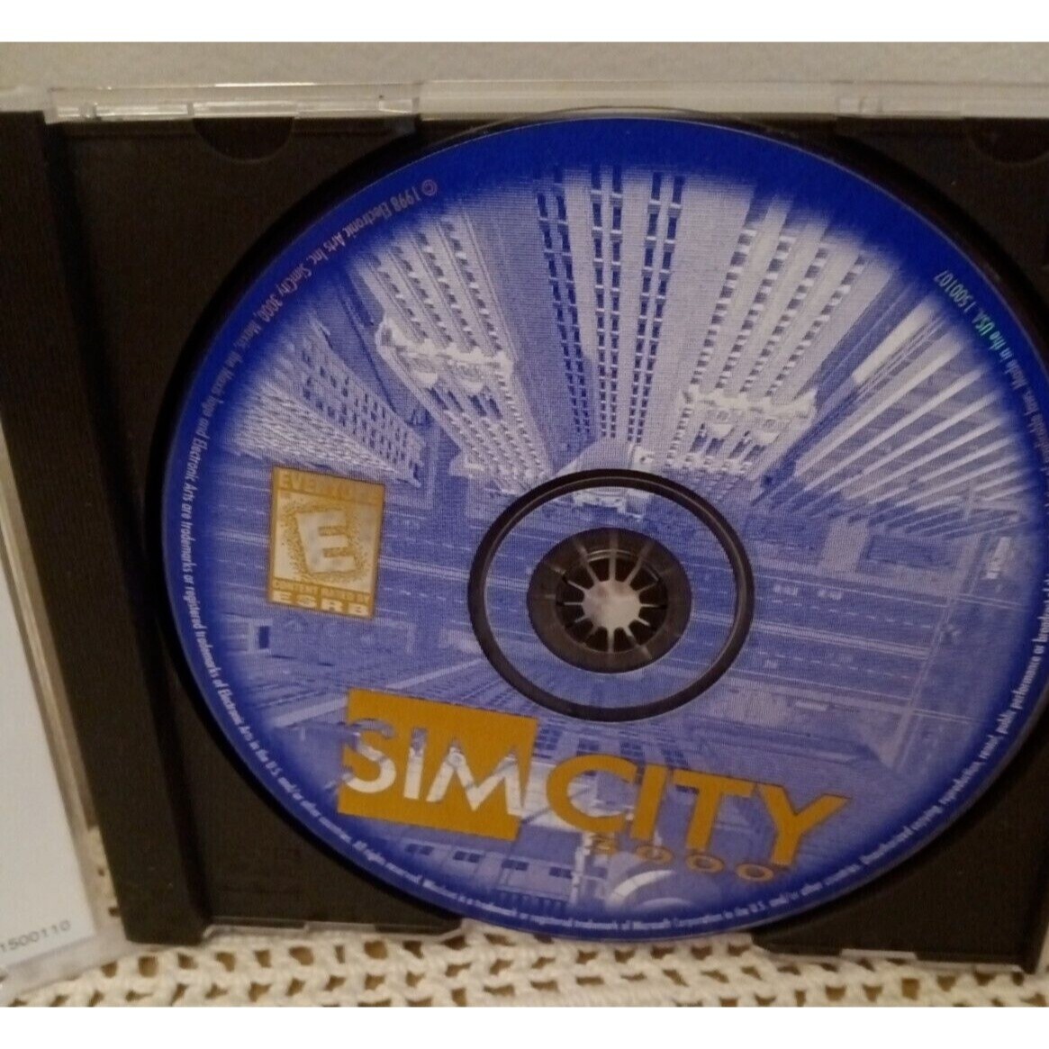 SimCity 3000 Windows XP/ME/98 PC Game Vtg 1999 Jewel Case EA