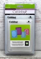 Cricut Cuttlebug Embossing Folders Winter Frolic Set of 4